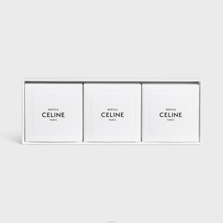 CELINE One Color Perfumed Soaps Setreptile 3X100G R0ZNN1477