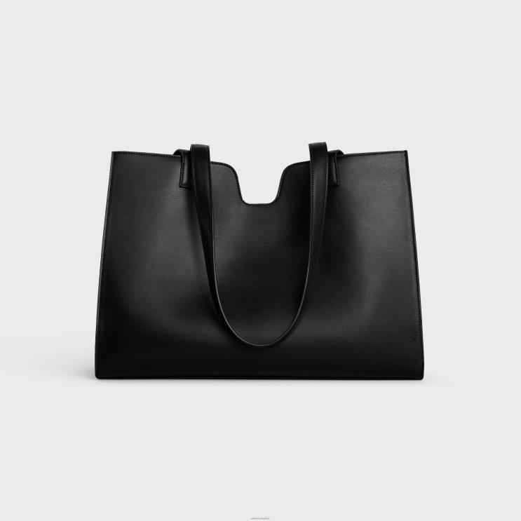 CELINE Black Cabas 16 in Smooth Calfskin R0ZNN150