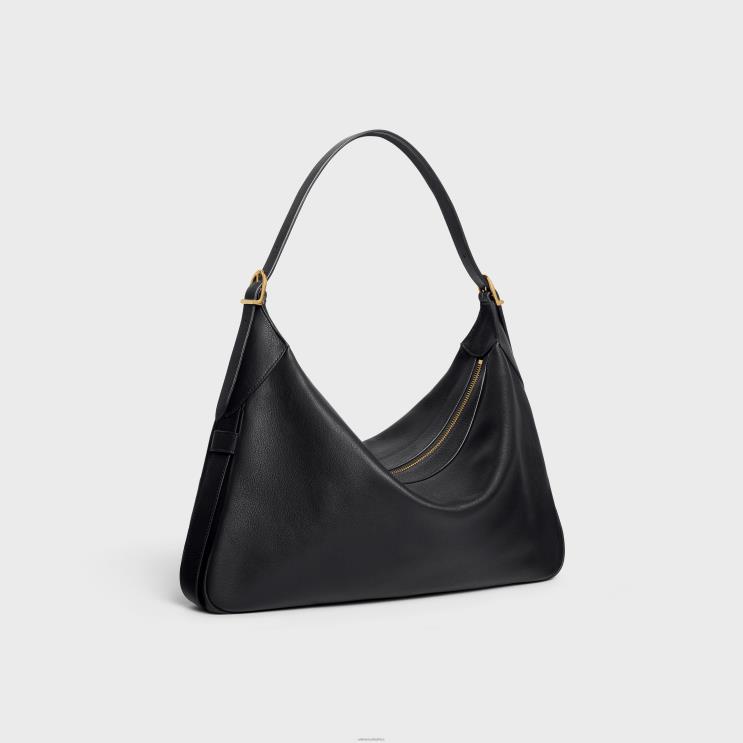 CELINE Black Large Romy in Supple Calfskin R0ZNN291