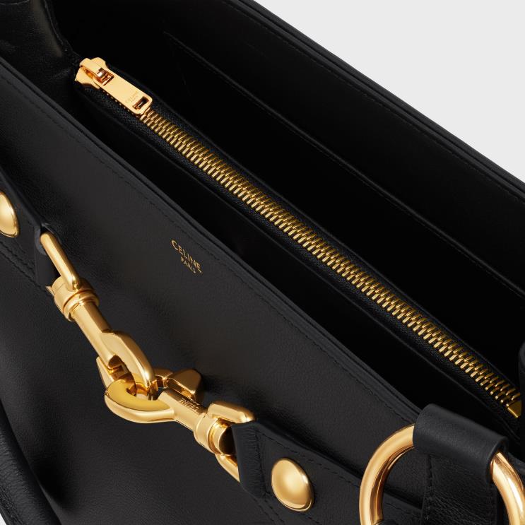 CELINE Black Medium Annabel Bag in Supple Calfskin R0ZNN275