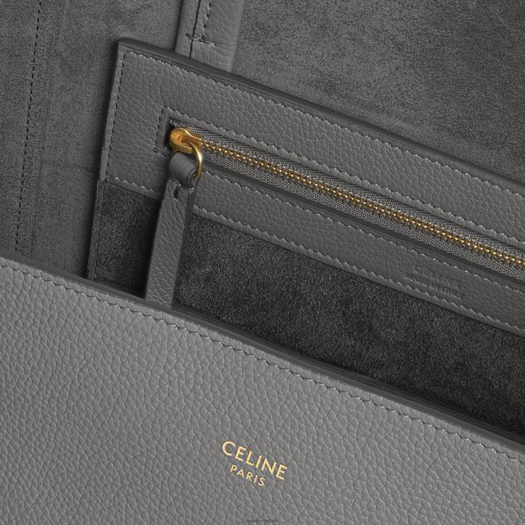CELINE Grey Medium Cabas Phantom in Soft Grained Calfskin R0ZNN254