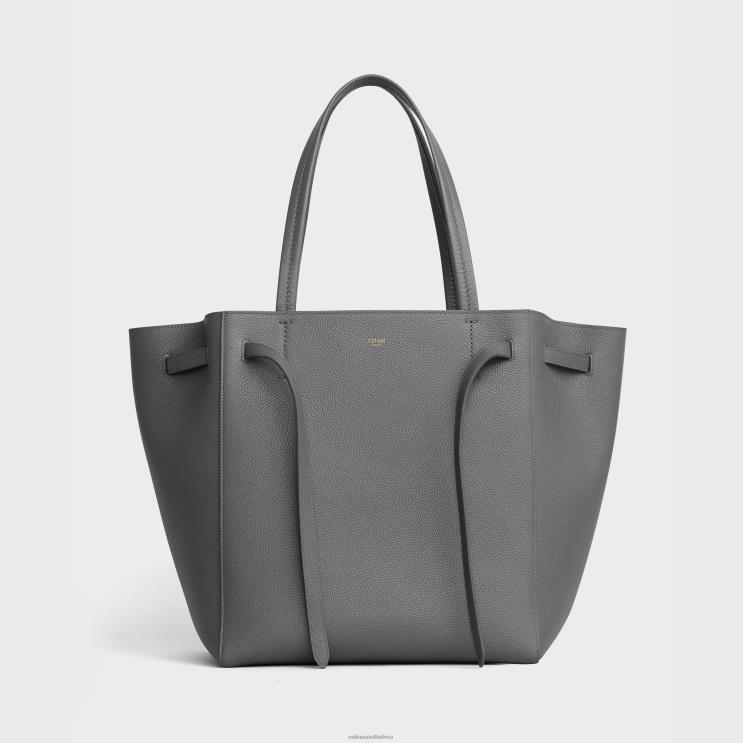 CELINE Grey Small Cabas Phantom in Soft Grained Calfskin R0ZNN257