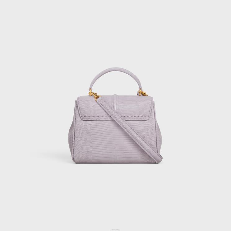 CELINE Light Lilac Mini 16 in Lizard R0ZNN139