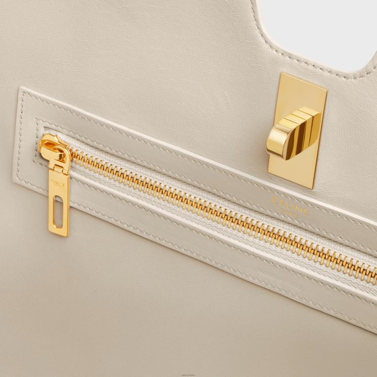 CELINE Light Stone Cabas 16 in Smooth Calfskin R0ZNN71