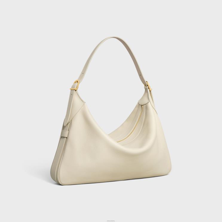 CELINE Limestone Large Romy in Supple Calfskin R0ZNN293