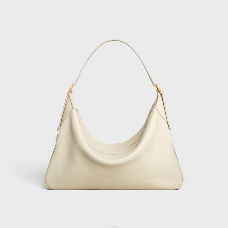 CELINE Limestone Large Romy in Supple Calfskin R0ZNN293