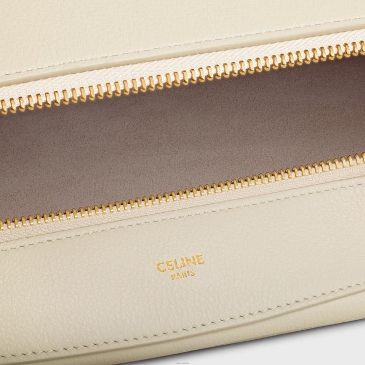 CELINE Limestone Large Romy in Supple Calfskin R0ZNN293