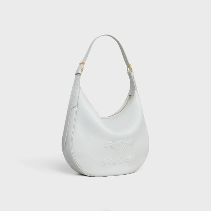 CELINE Moon Heloise Cuir Triomphe Bag in Supple Calfskin R0ZNN195