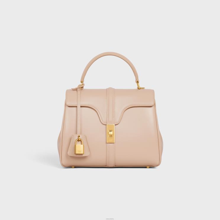CELINE Nude Small 16 Bag in Satinated Calfskin R0ZNN126