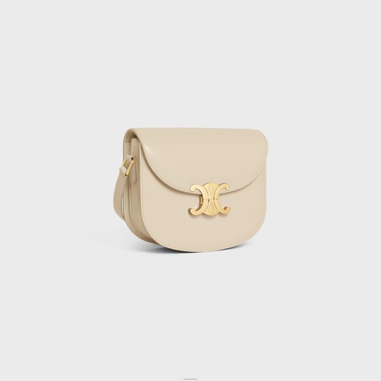 CELINE Pampa Besace Clea in Shiny Calfskin R0ZNN174