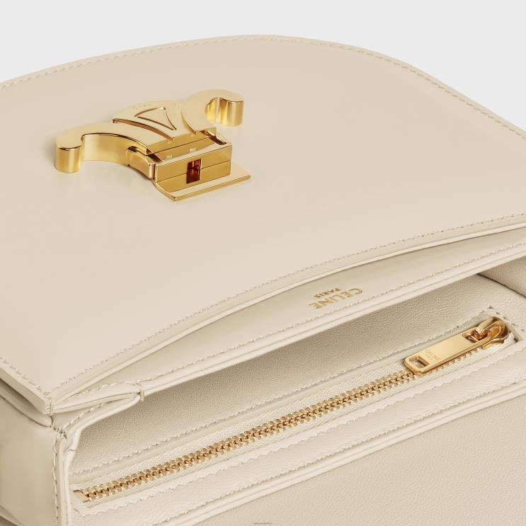 CELINE Pampa Besace Clea in Shiny Calfskin R0ZNN174