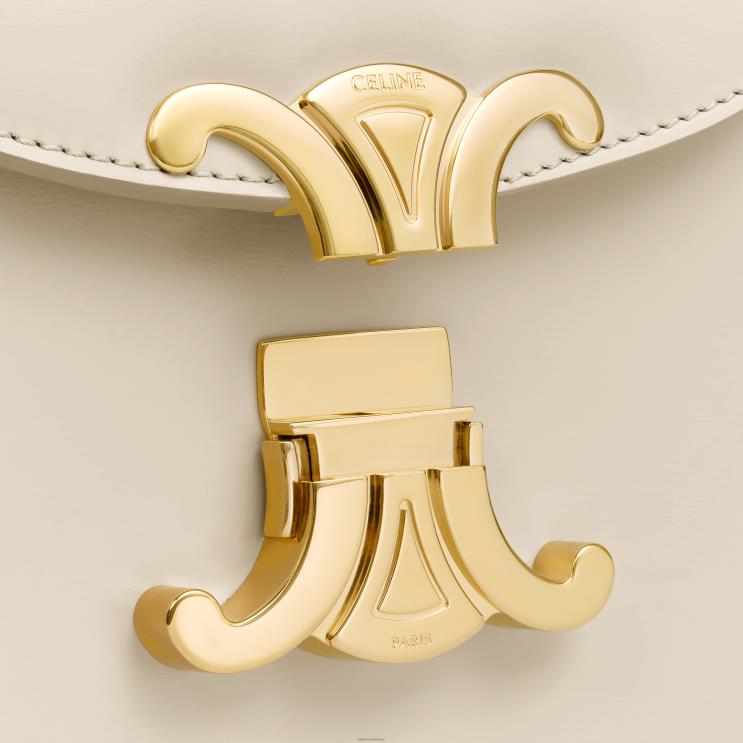 CELINE Pampa Besace Clea in Shiny Calfskin R0ZNN174