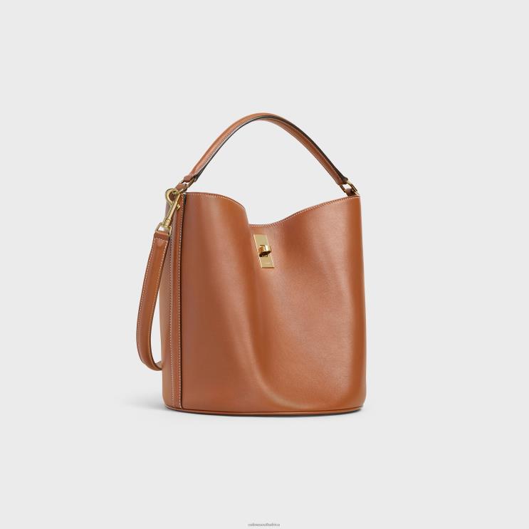 CELINE Tan Bucket 16 Bag in Smooth Calfskin R0ZNN146
