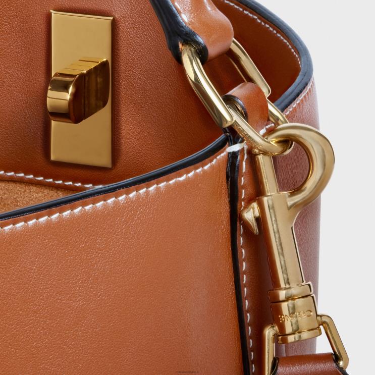 CELINE Tan Bucket 16 Bag in Smooth Calfskin R0ZNN146