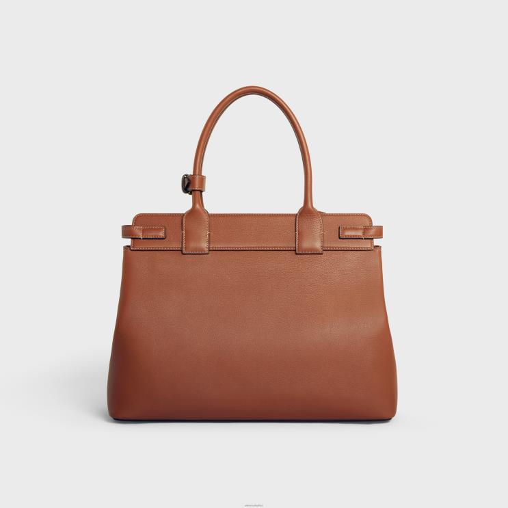 CELINE Tan Conti Bag in Supple Calfskin R0ZNN163