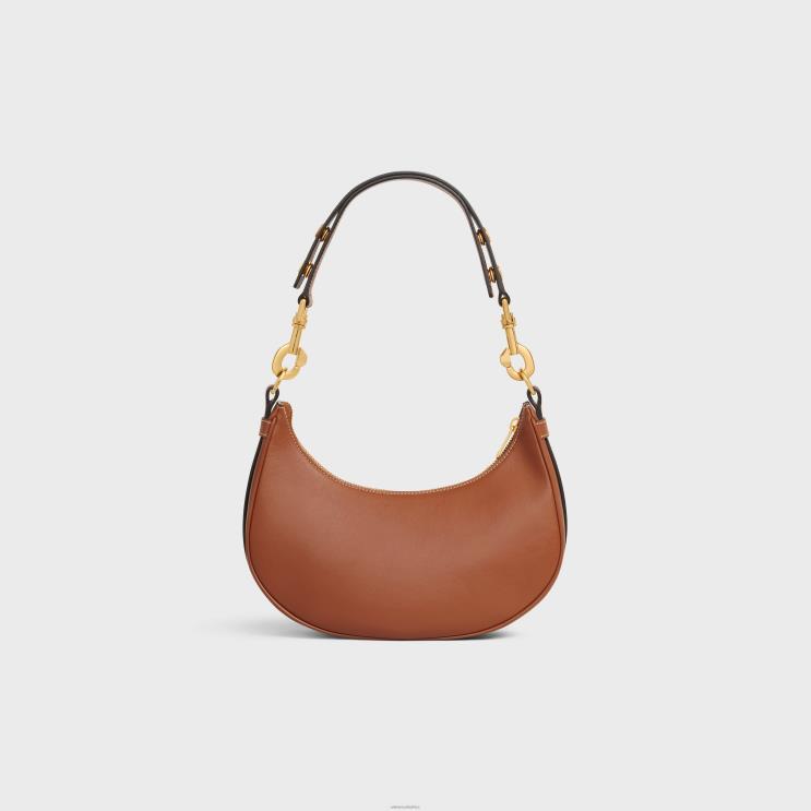 CELINE Tan Medium Ava Strap Bag in Smooth Calfskin R0ZNN156