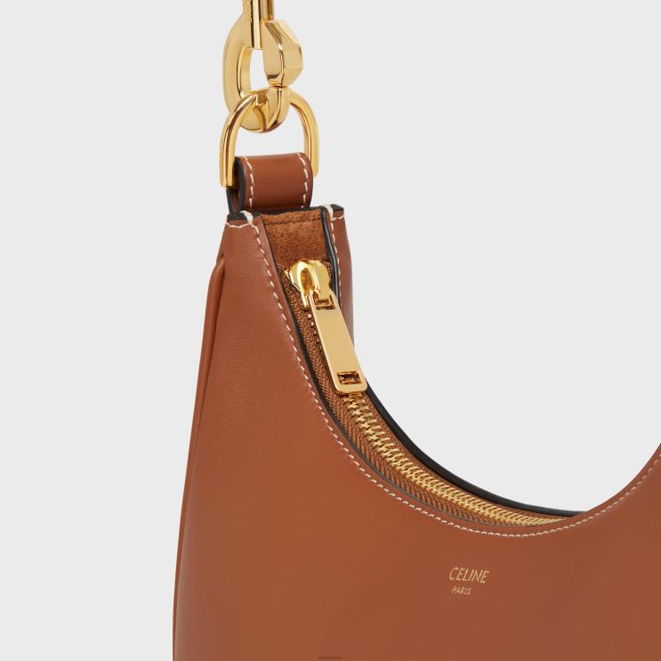 CELINE Tan Medium Ava Strap Bag in Smooth Calfskin R0ZNN156