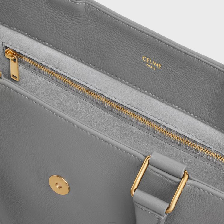 CELINE Zinc Medium Appoline Bag in Supple Calfskin R0ZNN74