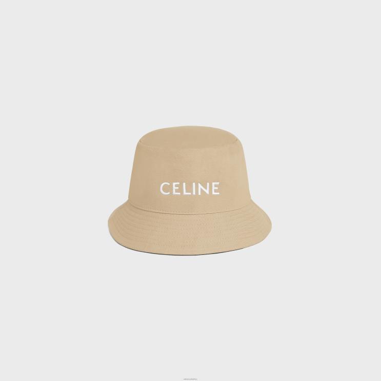 CELINE Biscuit Bucket Hat in Cotton Gabardine R0ZNN1044