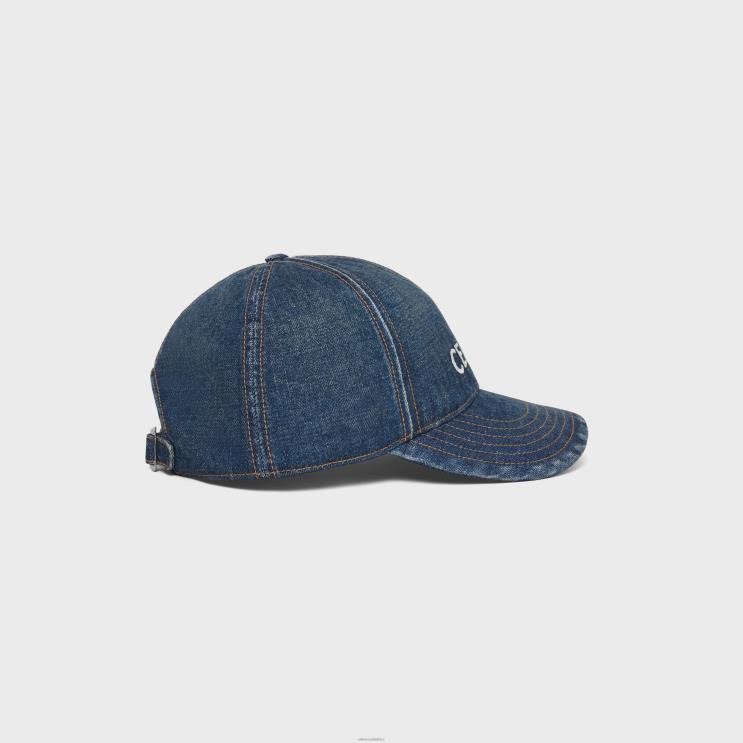 CELINE Trail Wash Baseball Cap in Union Wash R0ZNN2243