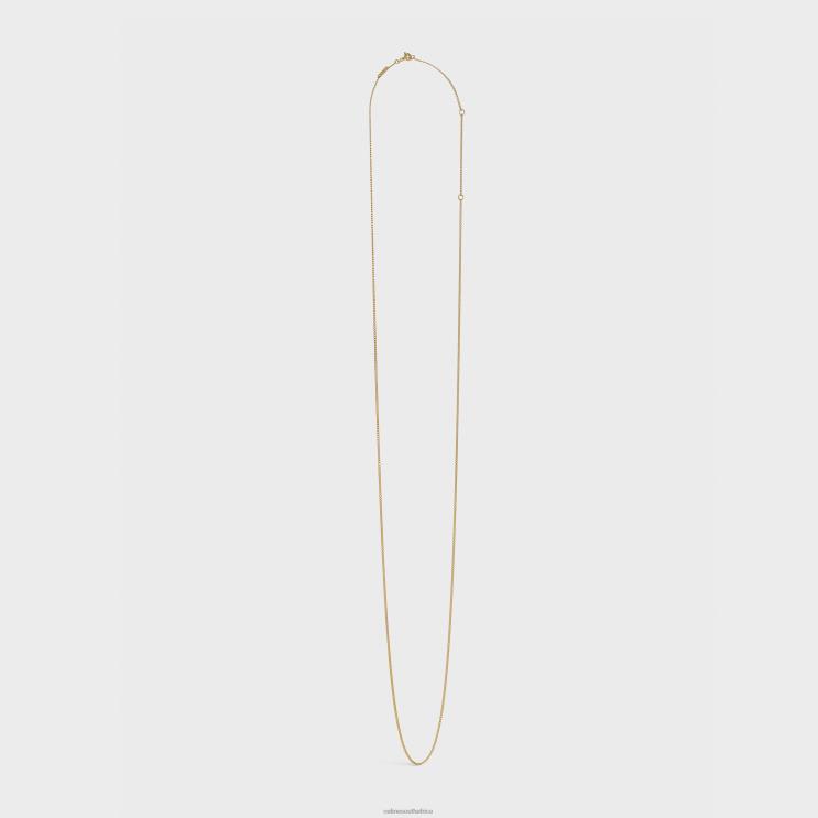 CELINE Gold Separables Chain in Brass With Finish R0ZNN1358