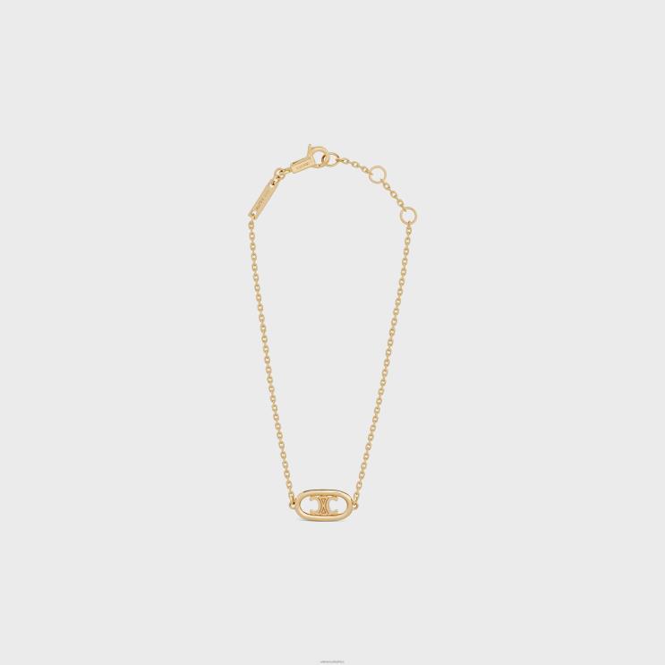 CELINE Yellow Gold Maillon Triomphe Bracelet in R0ZNN1384