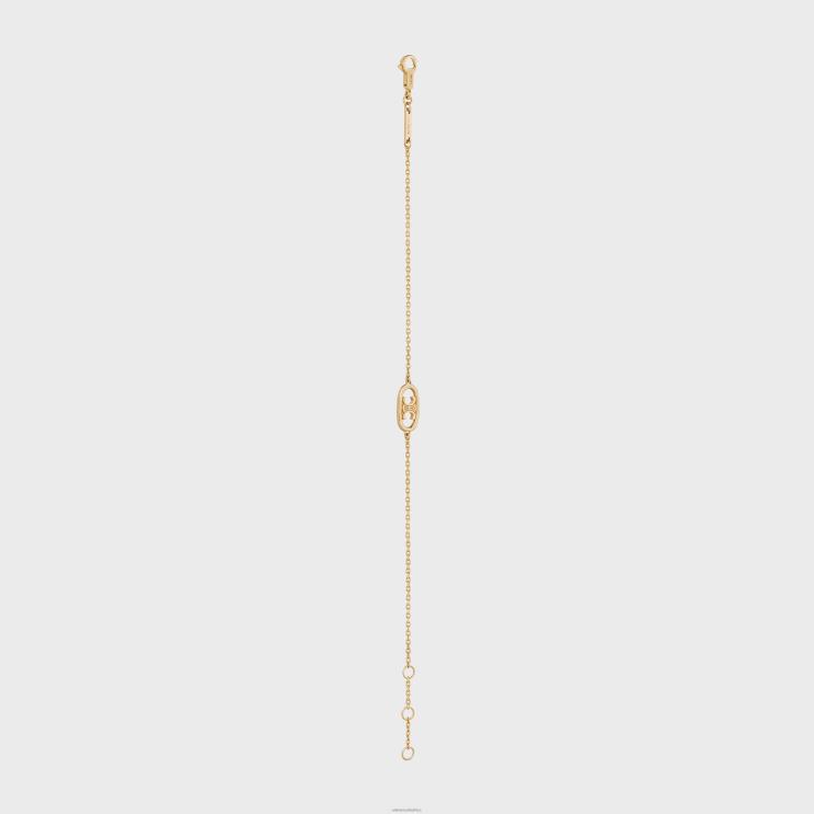 CELINE Yellow Gold Maillon Triomphe Bracelet in R0ZNN1384