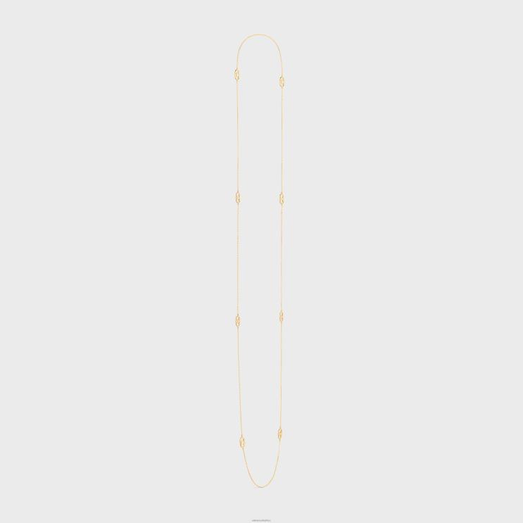 CELINE Yellow Gold Maillon Triomphe Sautoir in R0ZNN1388