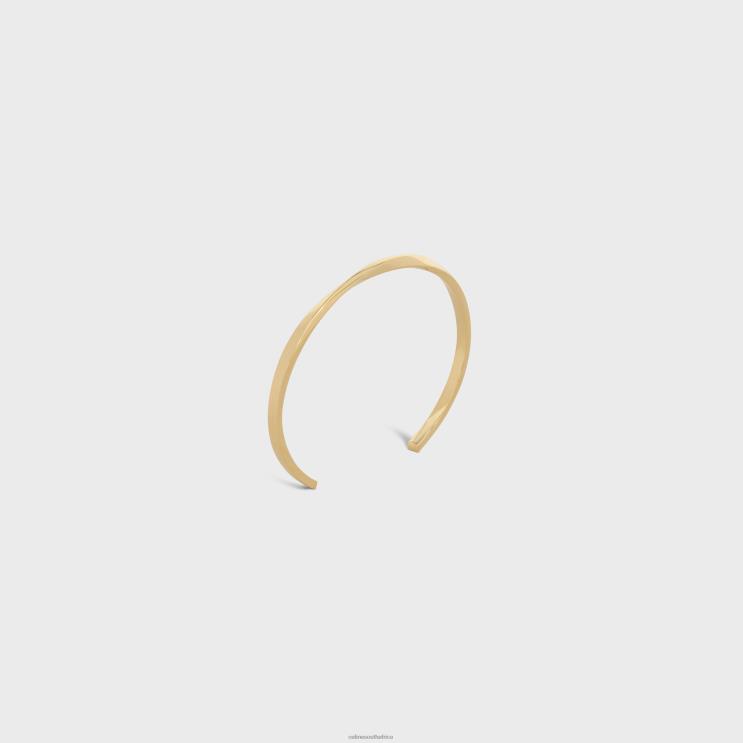 CELINE Yellow Gold Torsion Bracelet in R0ZNN1406