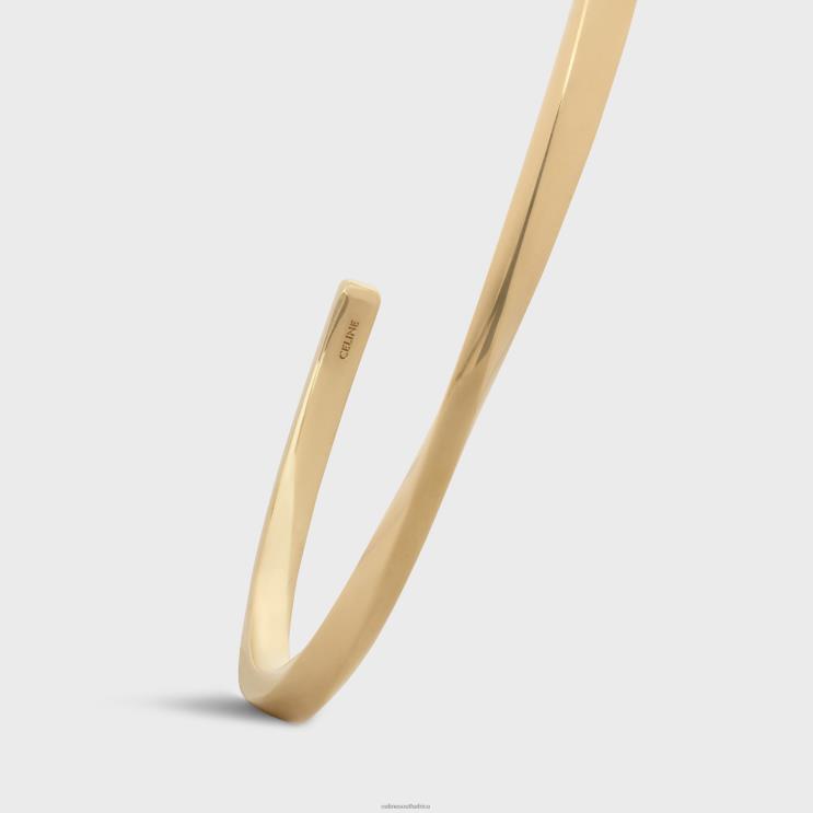 CELINE Yellow Gold Torsion Bracelet in R0ZNN1406