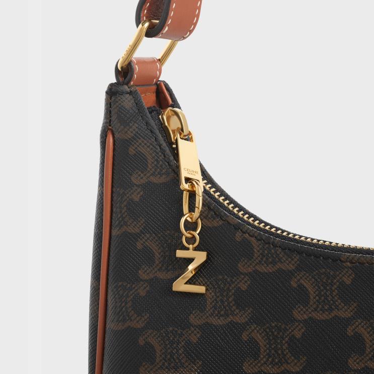 CELINE Gold Z Charm in Brass R0ZNN546