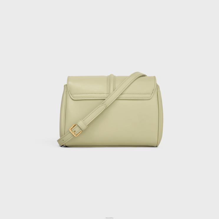 CELINE Almond Green Mini Soft 16 in Smooth Calfskin R0ZNN395