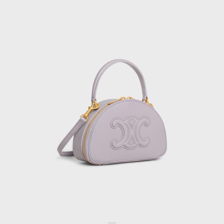 CELINE Light Lilac Half Moon Case in Smooth Calfskin R0ZNN379