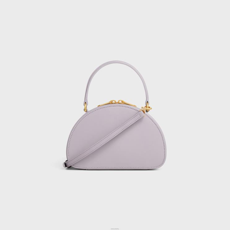 CELINE Light Lilac Half Moon Case in Smooth Calfskin R0ZNN379