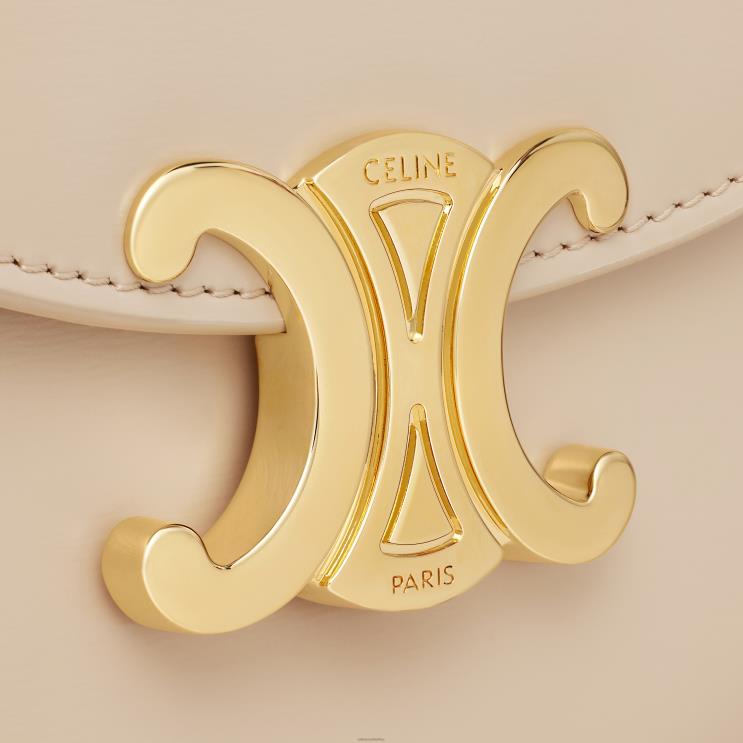CELINE Nude Mini Besace Clea in Shiny Calfskin R0ZNN361