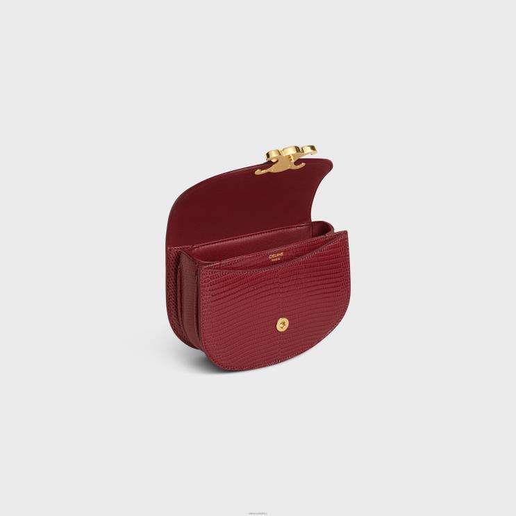 CELINE Ruby Mini Chain Besace Clea in Lizard R0ZNN312