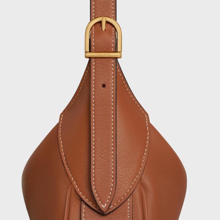 CELINE Tan Mini Romy in Supple Calfskin R0ZNN340