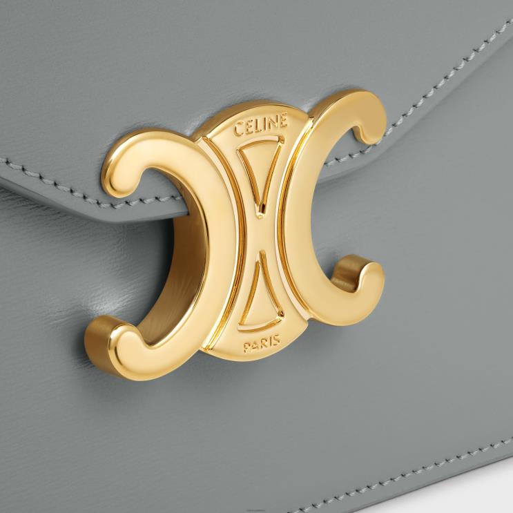 CELINE Zinc Wallet On Chain Margo in Shiny Calfskin R0ZNN315