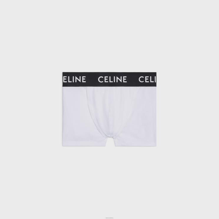 CELINE White/Black Boxers in Cotton Jersey R0ZNN2272
