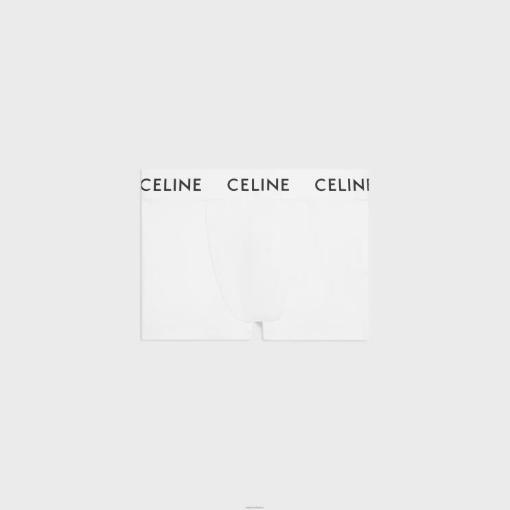 CELINE White Boxers in Cotton Jersey R0ZNN2273