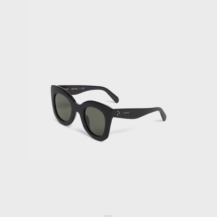 CELINE Black Butterfly S005 Sunglasses in Acetate R0ZNN1155