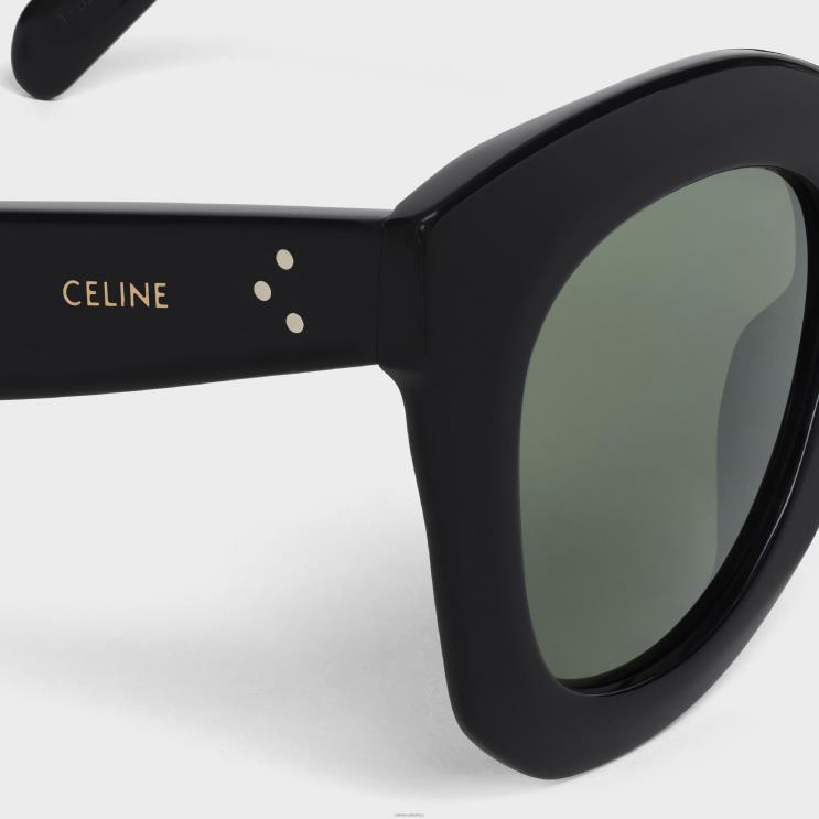 CELINE Black Butterfly S005 Sunglasses in Acetate R0ZNN1155