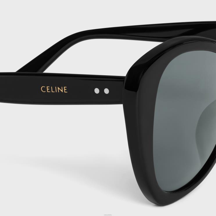CELINE Black Butterfly S270 Sunglasses in Acetate R0ZNN1153