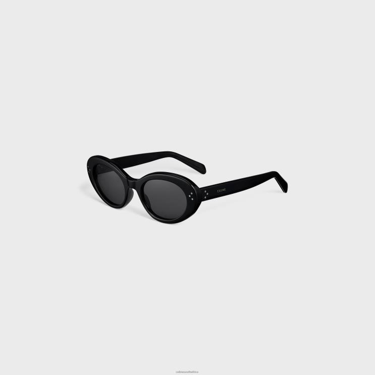 CELINE Black Cat Eye S193 Sunglasses in Acetate R0ZNN1132