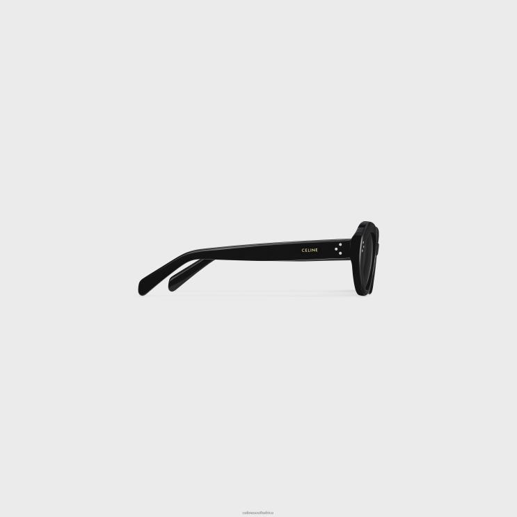 CELINE Black Cat Eye S193 Sunglasses in Acetate R0ZNN1132
