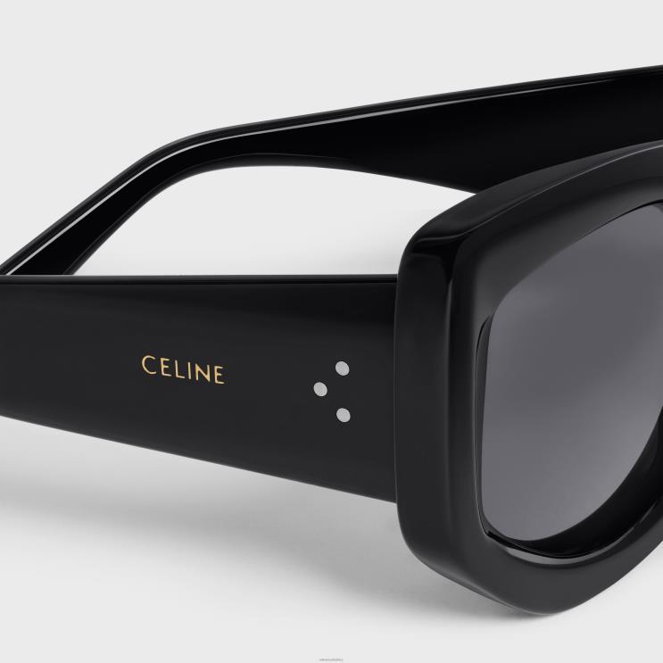 CELINE Black Graphic S277 Sunglasses in Acetate R0ZNN1034