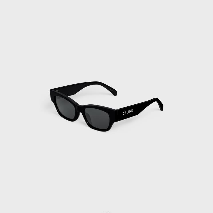 CELINE Black Monochroms 01 Sunglasses in Acetate R0ZNN1126