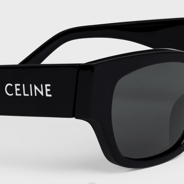 CELINE Black Monochroms 01 Sunglasses in Acetate R0ZNN1126