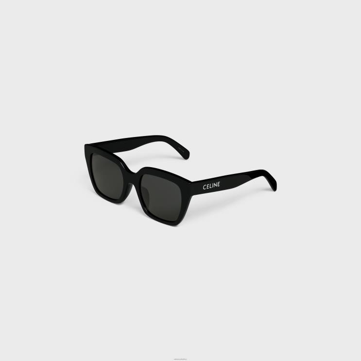 CELINE Black Monochroms 03 Sunglasses in Acetate R0ZNN1037