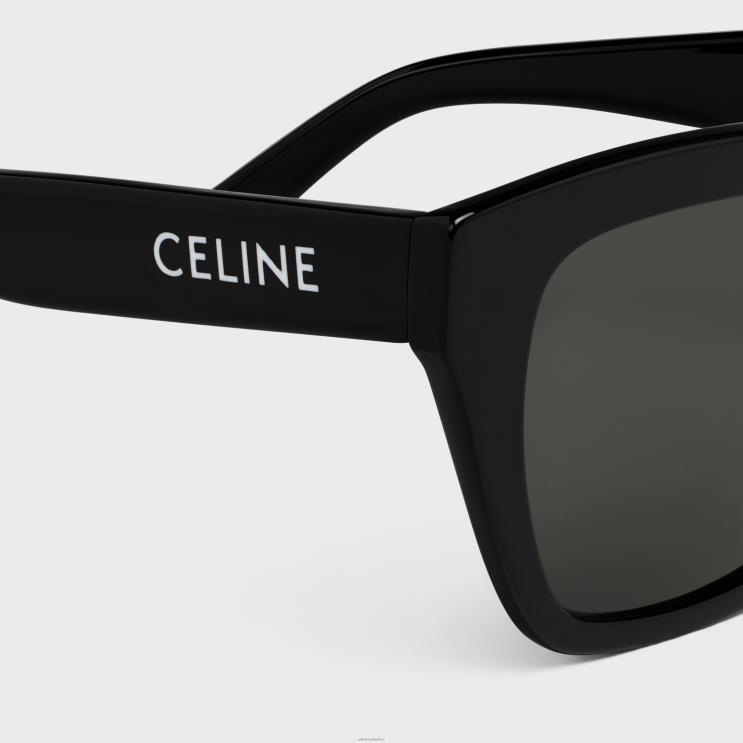 CELINE Black Monochroms 03 Sunglasses in Acetate R0ZNN1037